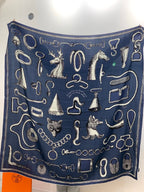 New Luxury Double-Sided Cashmere & Silk Square Scarf — 135 × 135 cm (Copy)