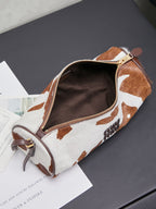 Compact Cylinder Bag | Soft Calfskin Leather