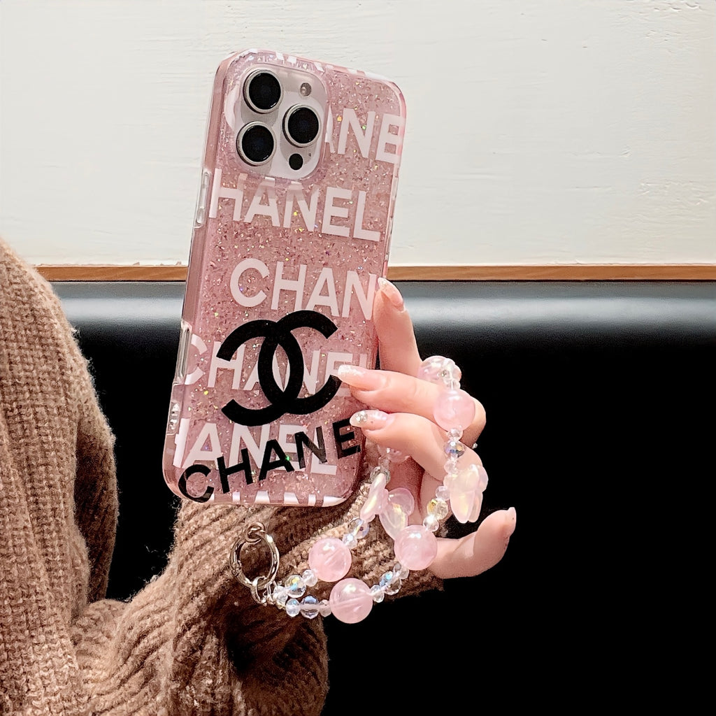 Full-Cover Glitter Phone Case | Metallic Sparkle Finish