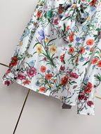 Early Spring Long-Sleeve Floral Shirt