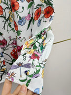 Early Spring Long-Sleeve Floral Shirt
