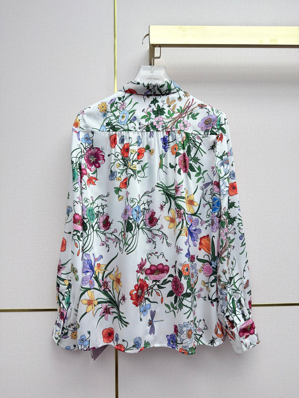 Early Spring Long-Sleeve Floral Shirt