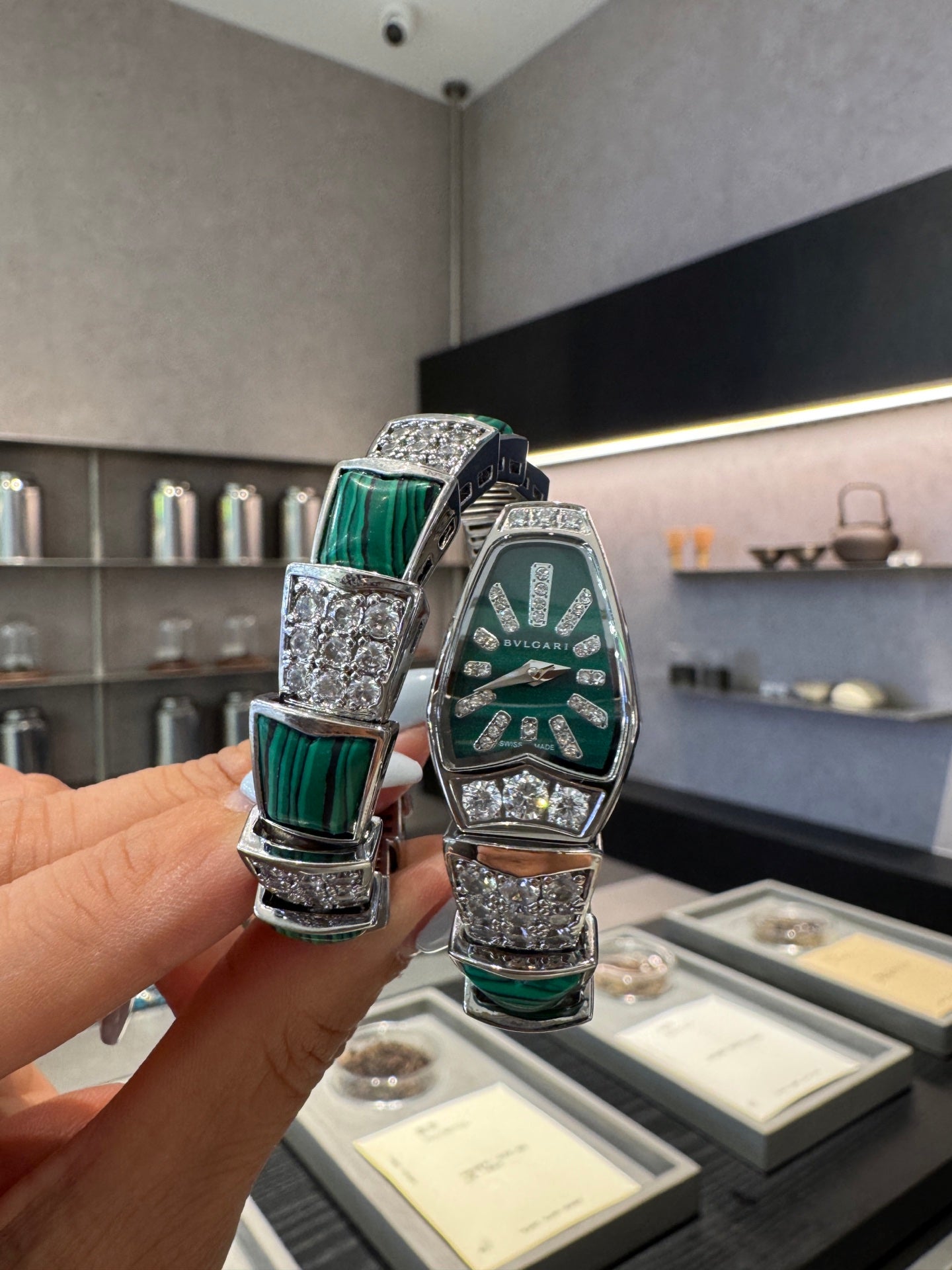 Premium Quality Jewelry Watch – Serpenti Style