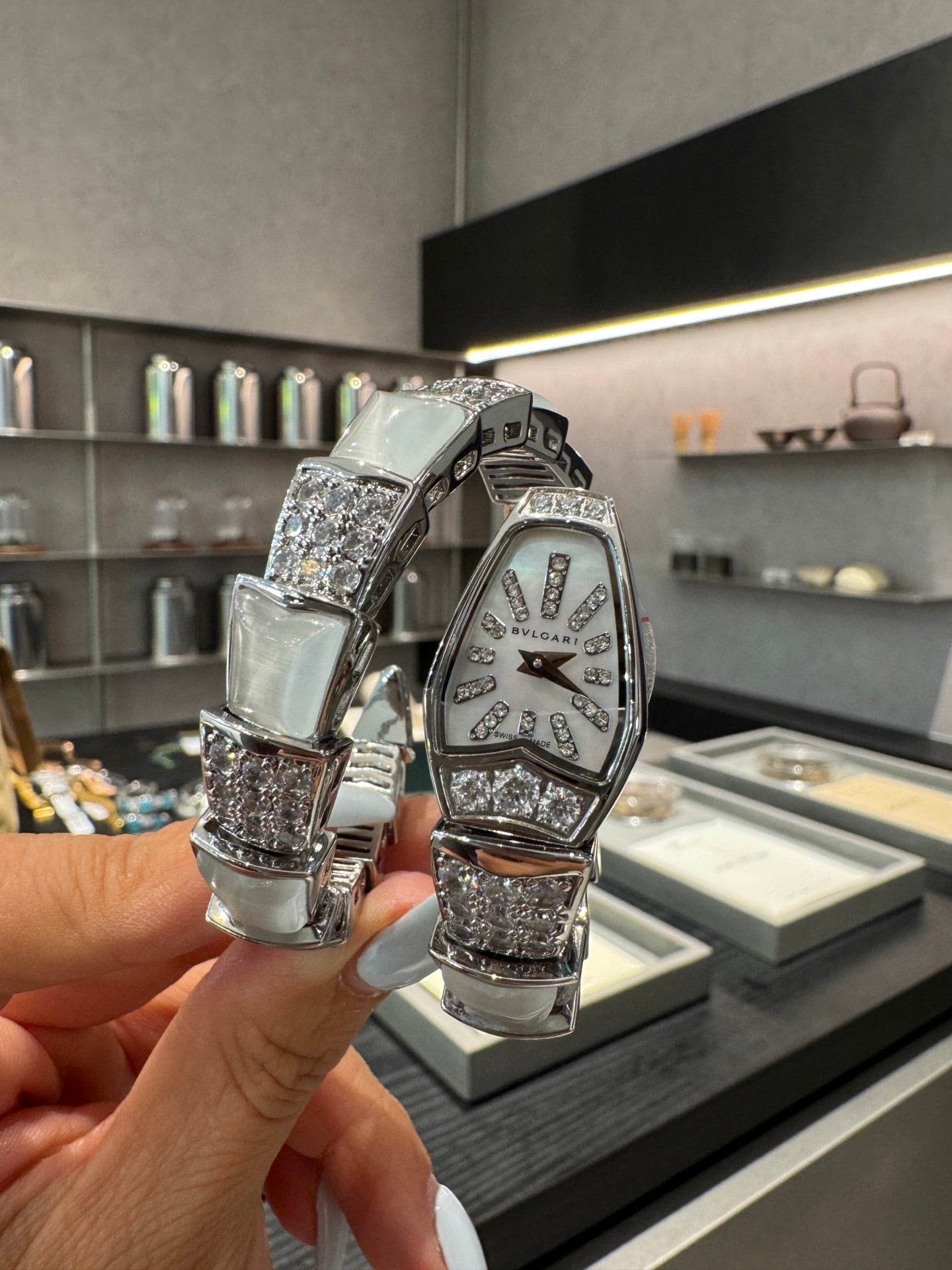Premium Quality Jewelry Watch – Serpenti Style