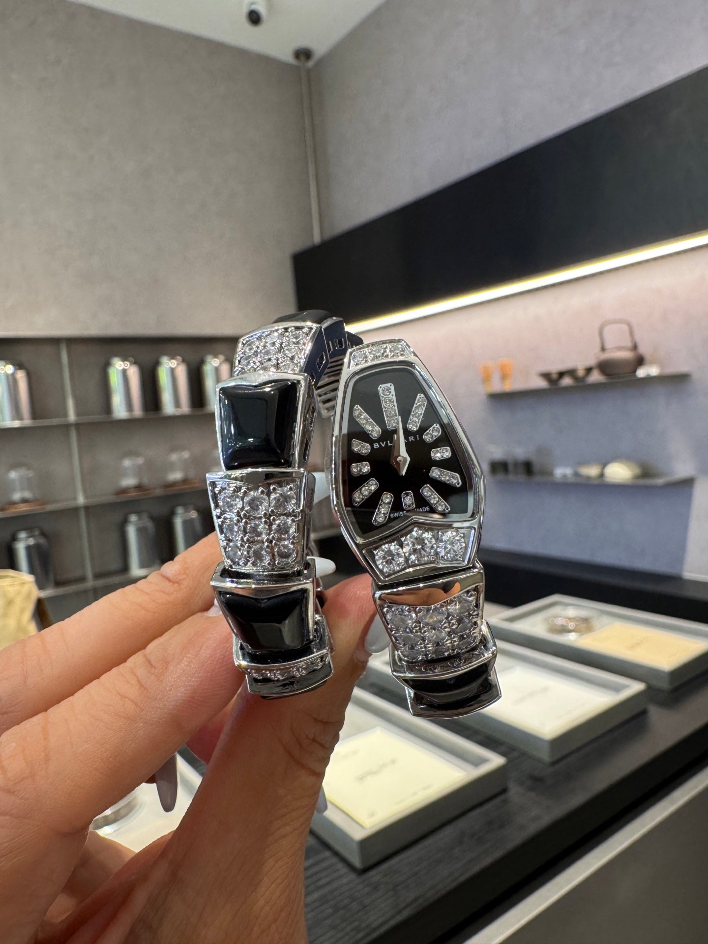 Premium Quality Jewelry Watch – Serpenti Style