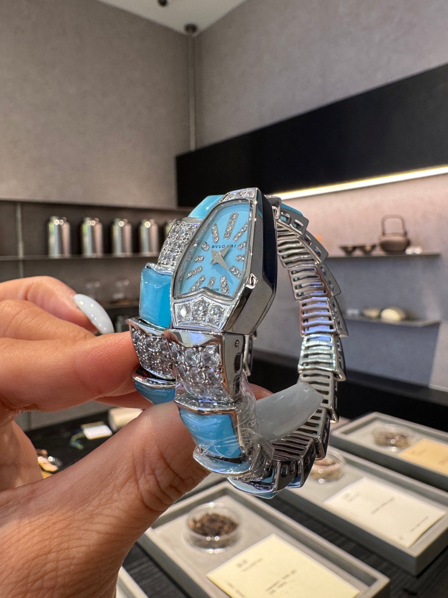 Premium Quality Jewelry Watch – Serpenti Style