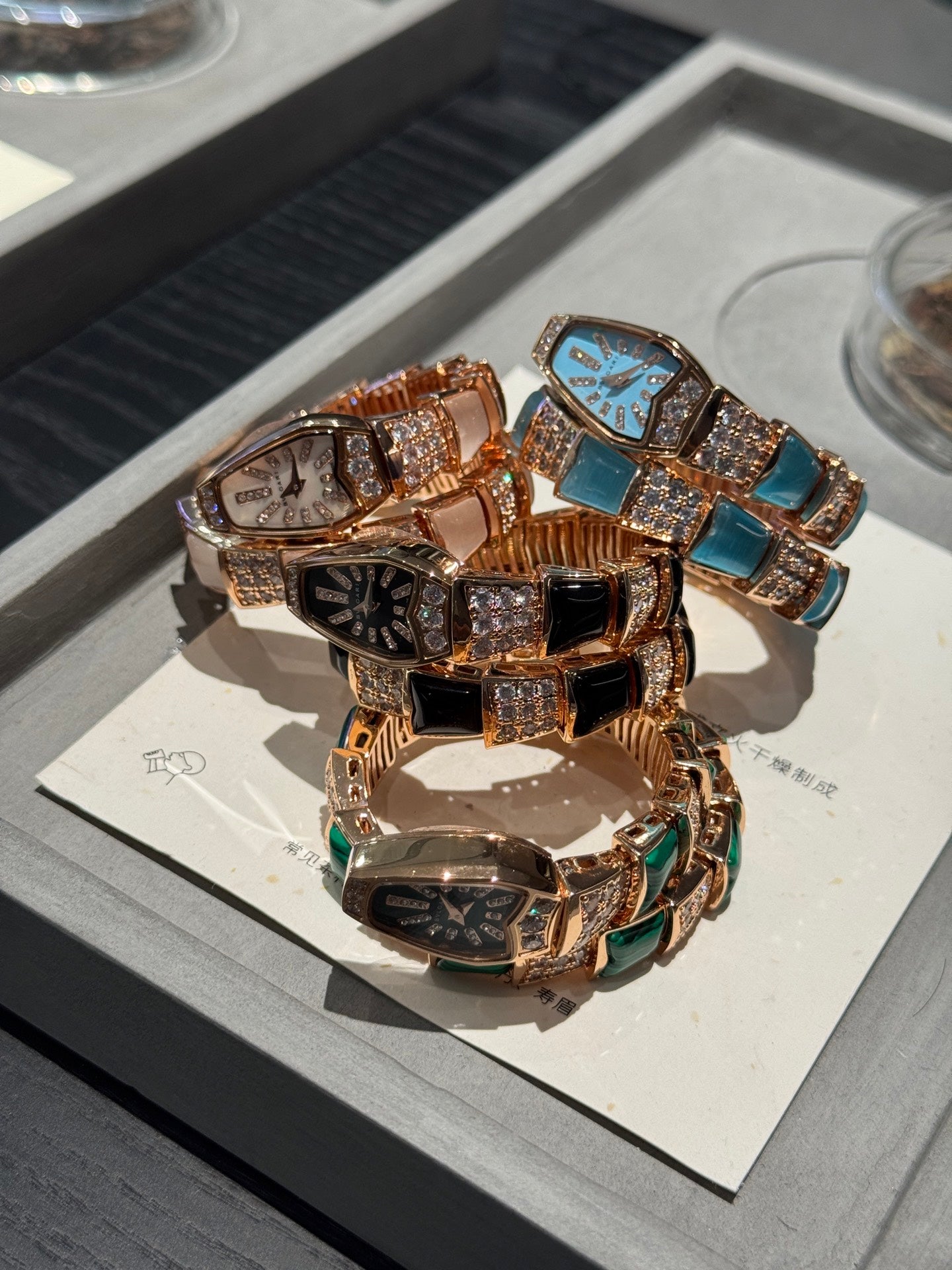 Premium Quality Jewelry Watch – Serpenti Style