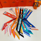 Premium Silk Twilly Scarf – Grand Celebration Edition