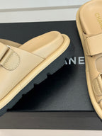 Luxury Platform Slide Sandals – Lambskin Leather