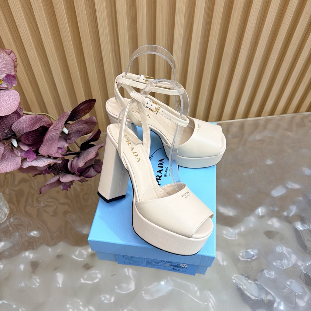 Platform High Heel Sandals – Crystal Detail – (Premium Quality )