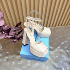 Platform High Heel Sandals – Crystal Detail – (Premium Quality )