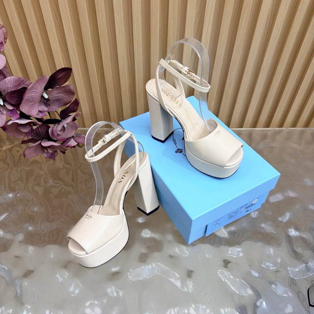 Platform High Heel Sandals – Crystal Detail – (Premium Quality )