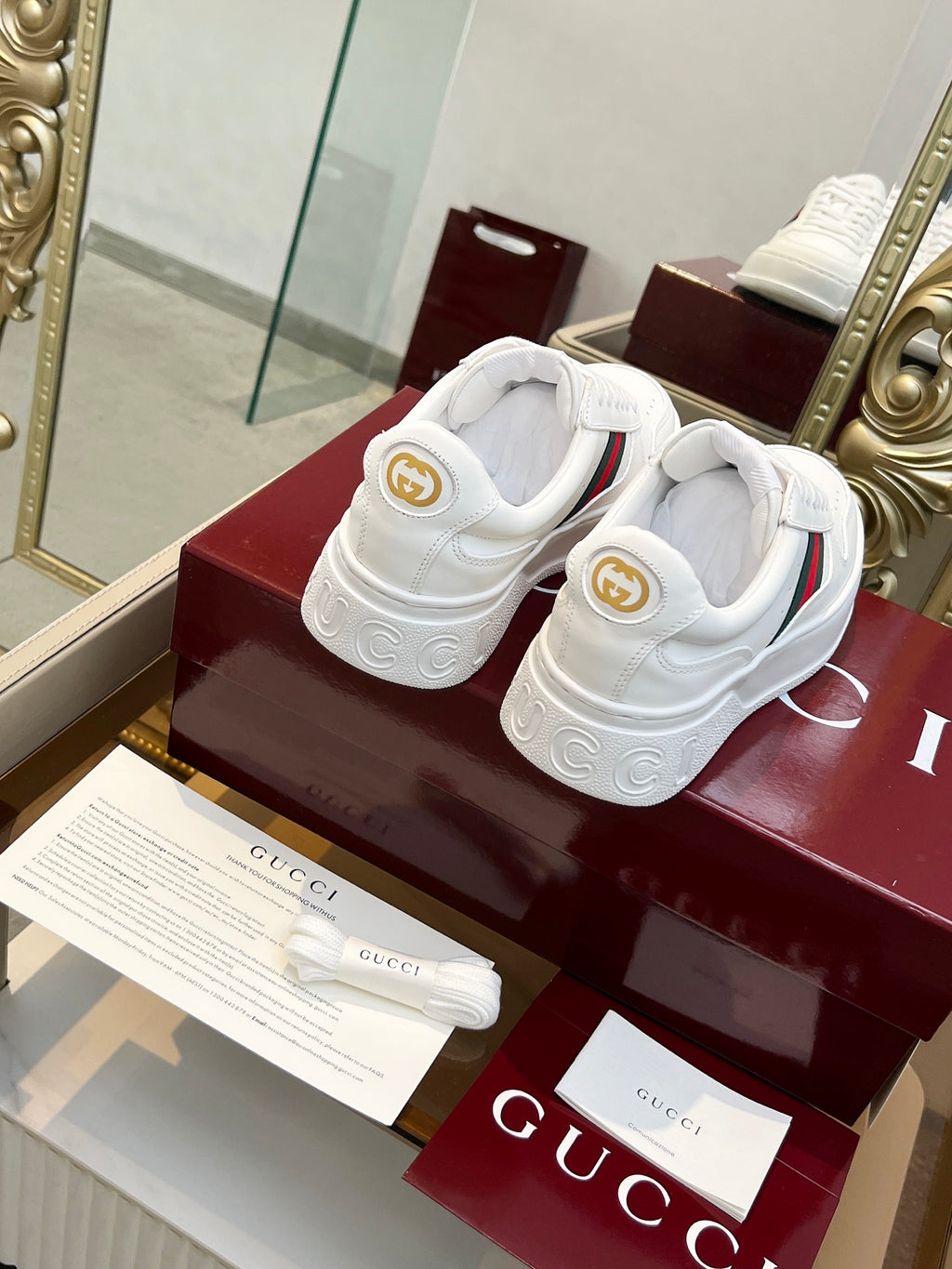 Luxury G Platform Sneakers for Women &  Men