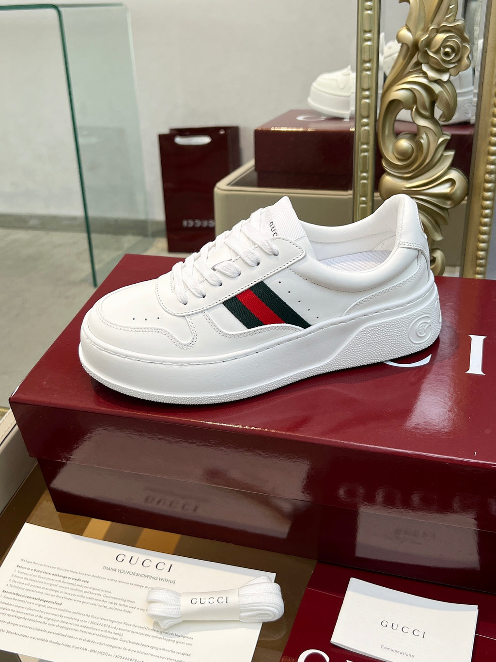 Luxury G Platform Sneakers for Women &  Men