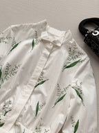 🆕 26SS Spring/Summer Lily of the Valley Shirt Dress 👗