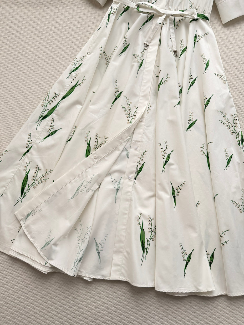 🆕 26SS Spring/Summer Lily of the Valley Shirt Dress 👗