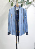🆕 26SS Chain Print Silk Shirt 🌸 (Premium Quality )