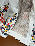 🆕 Floral Embroidered Jacket 🌸