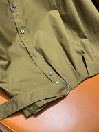 🆕 Olive Green Belted Shirt 🌿 – (Premium Quality )