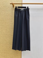🆕 26SS Spring/Summer Leather-Look Straight-Leg Pants 🖤