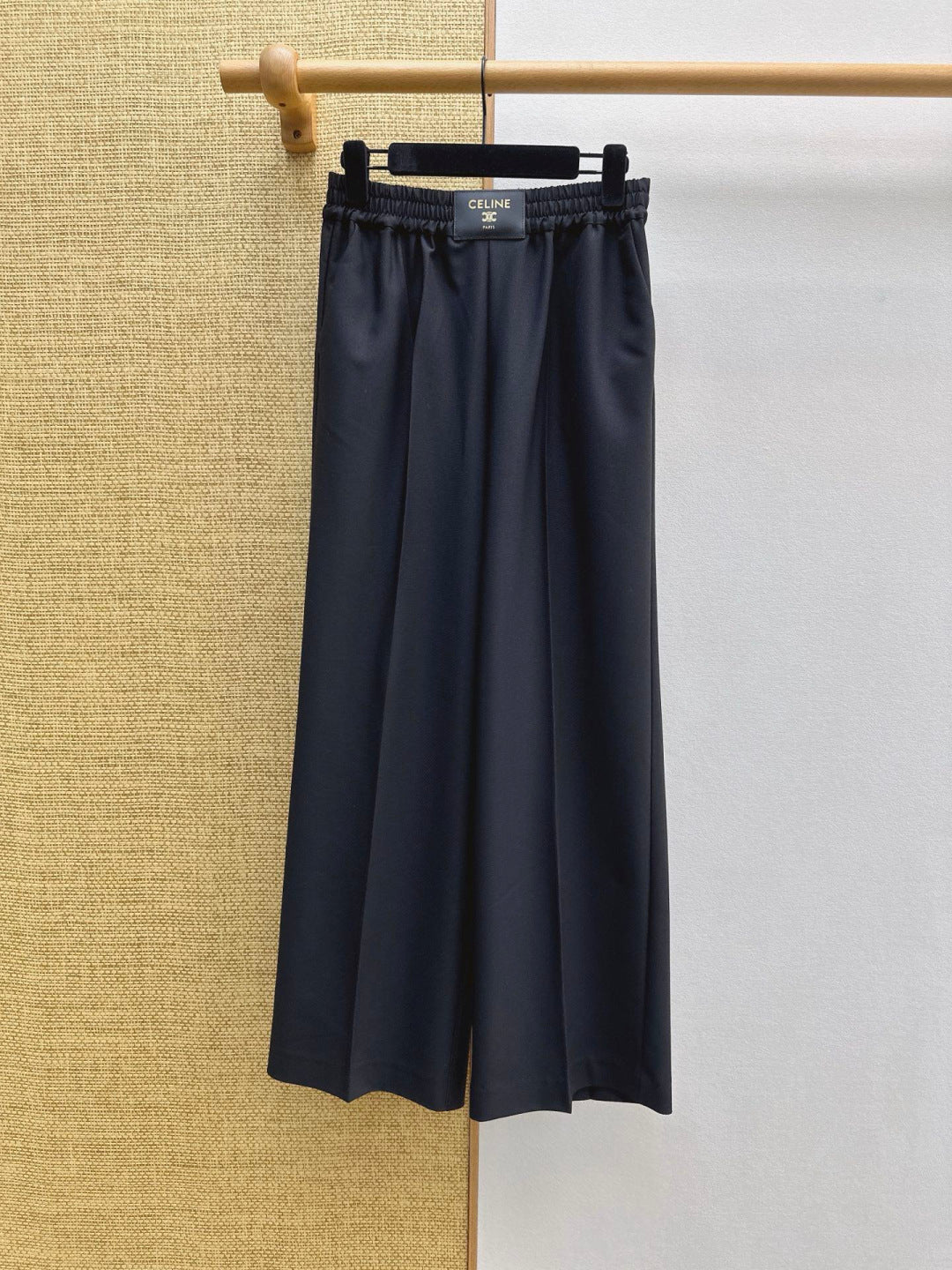 🆕 26SS Spring/Summer Leather-Look Straight-Leg Pants 🖤
