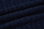 Cable Knit Embroidered Po T-Shirt