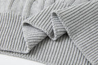 Cable Knit Embroidered P T-Shirt
