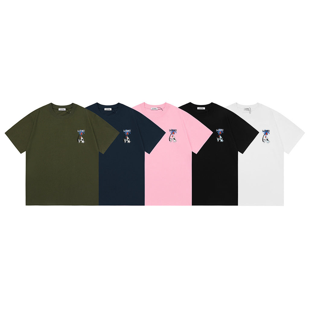 Unisex Island Graphic Cotton T-Shirt