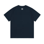 Distressed Logo Cotton T-Shirt