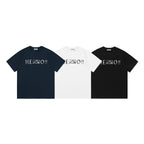 Distressed Logo Cotton T-Shirt
