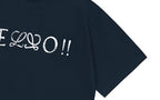 Distressed Logo Cotton T-Shirt