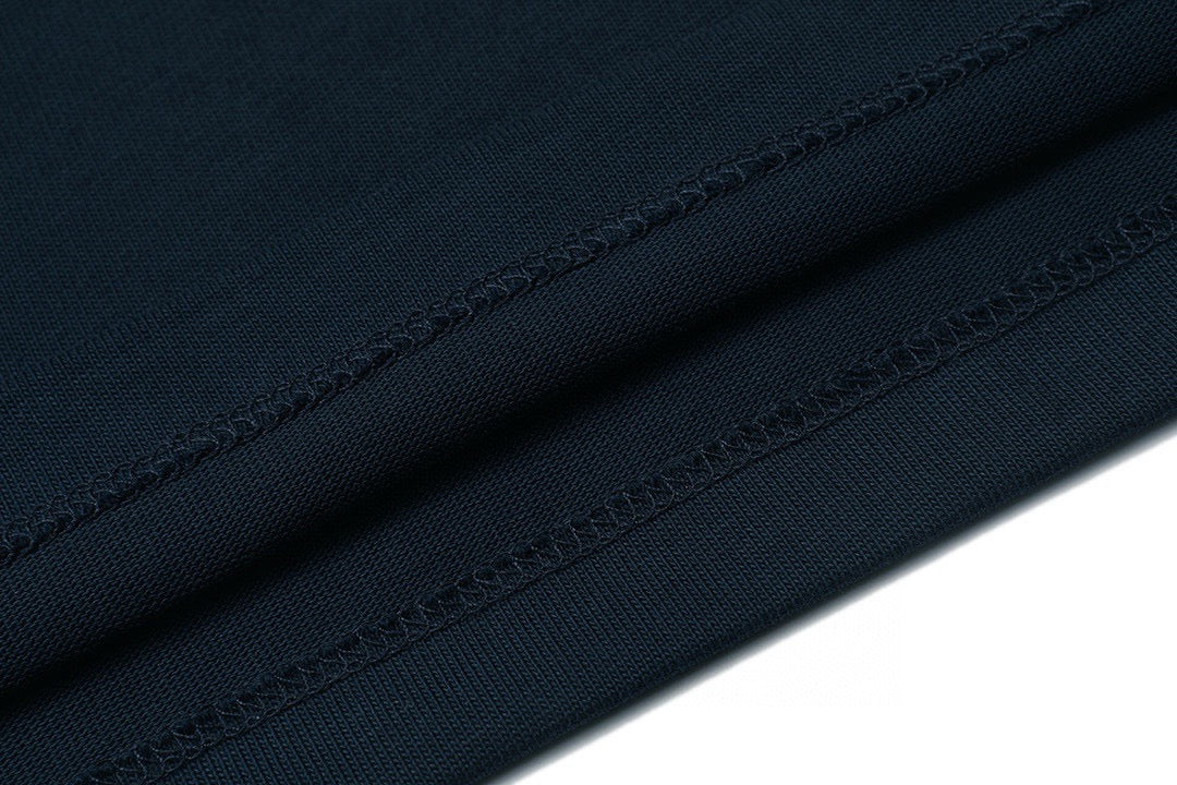 Distressed Logo Cotton T-Shirt
