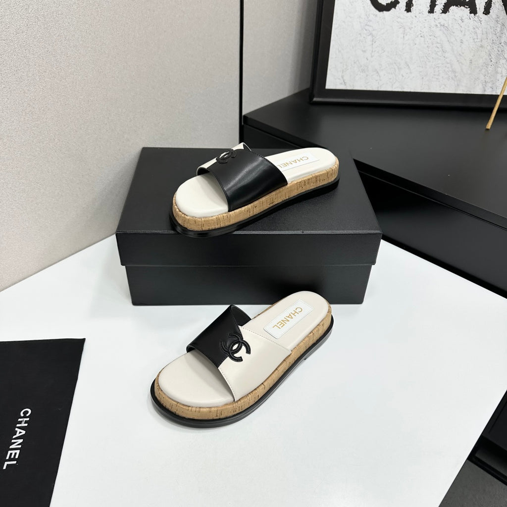 Premium Sheep Leather Platform Sandals