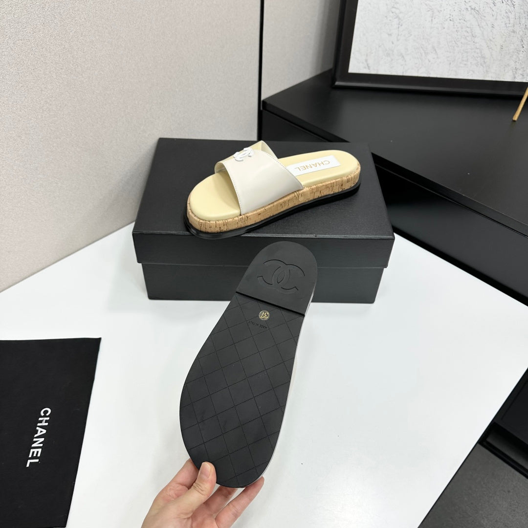 Premium Sheep Leather Platform Sandals