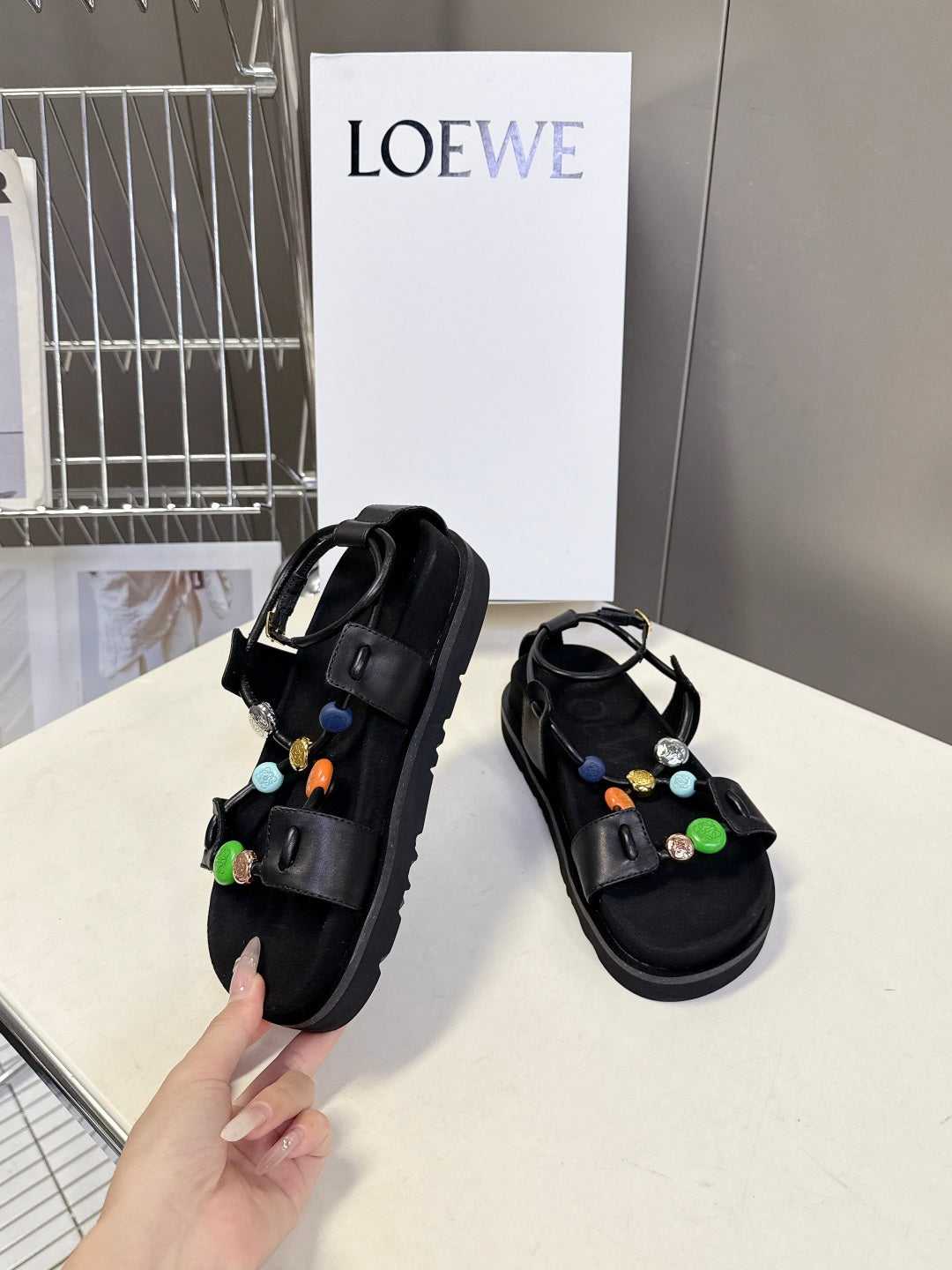Bohemian Beaded Sandals