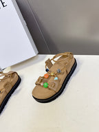Bohemian Beaded Sandals