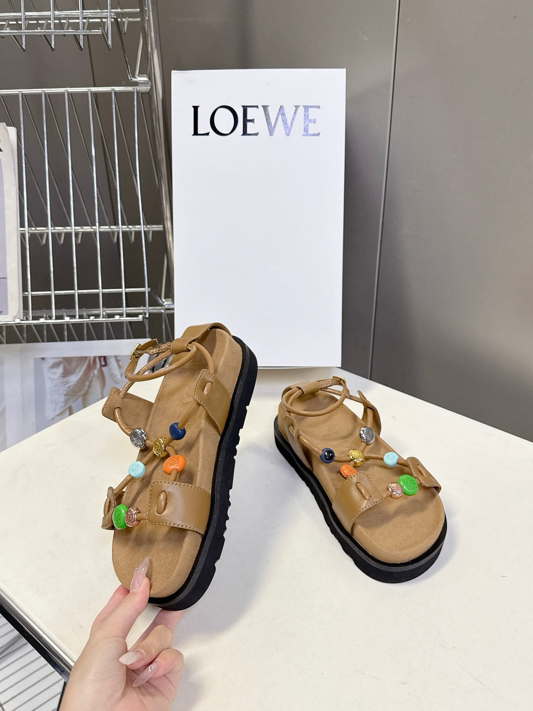 Bohemian Beaded Sandals