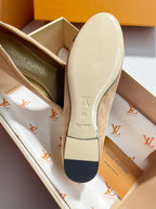 Monogram Ballet Flats | Elegant Everyday Slip-On Shoes