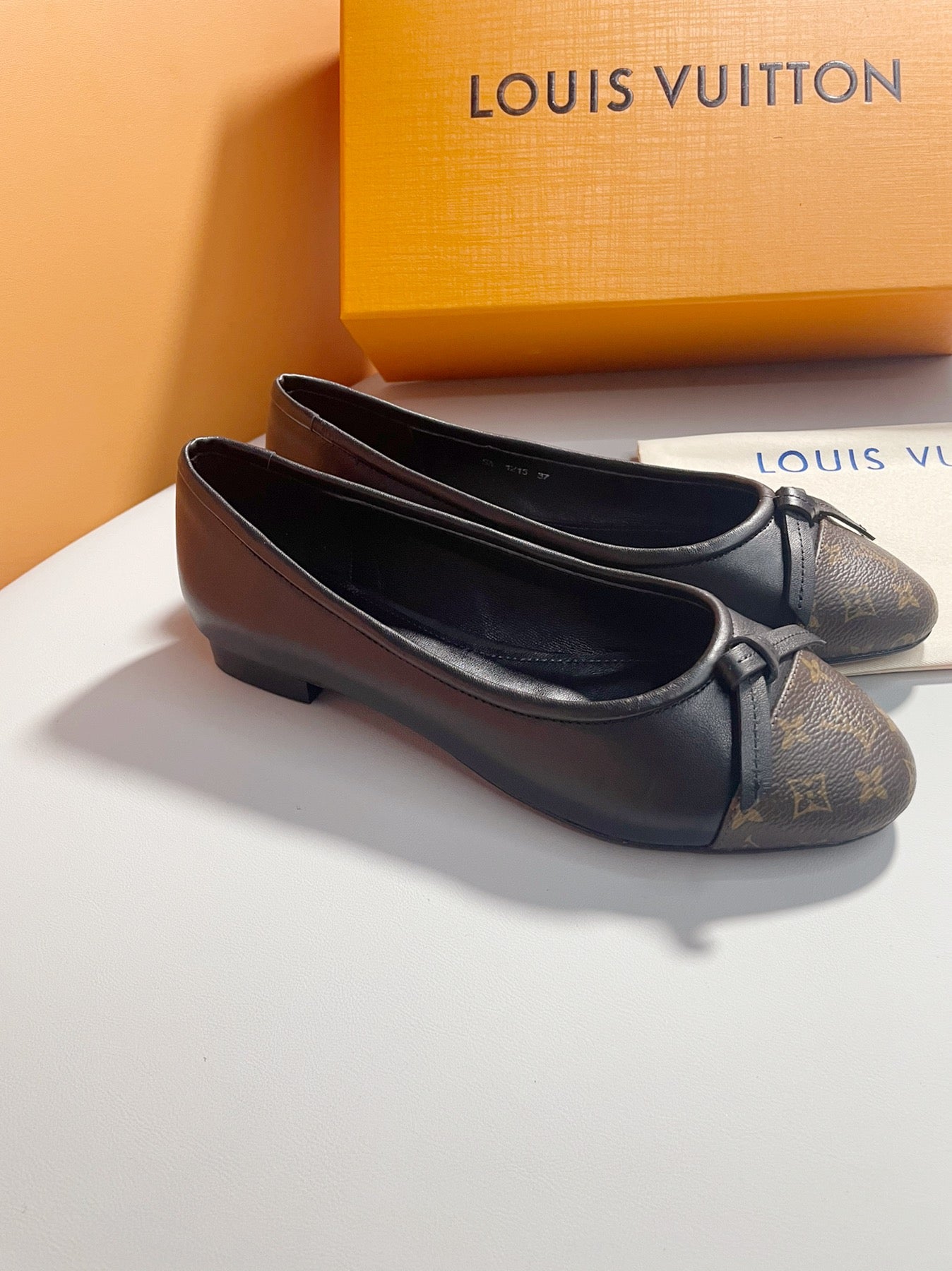 Monogram Ballet Flats | Elegant Everyday Slip-On Shoes