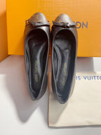 Monogram Ballet Flats | Elegant Everyday Slip-On Shoes