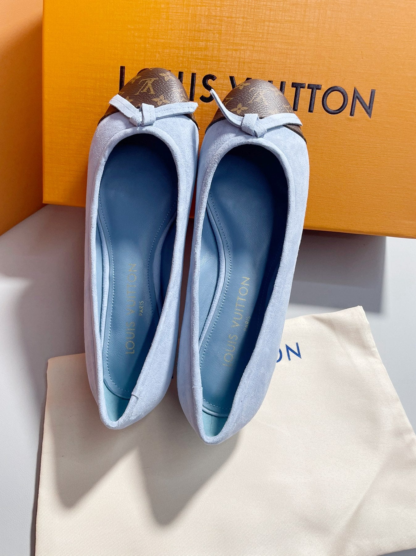 Monogram Ballet Flats | Elegant Everyday Slip-On Shoes