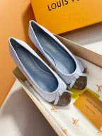 Monogram Ballet Flats | Elegant Everyday Slip-On Shoes