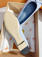 Monogram Ballet Flats | Elegant Everyday Slip-On Shoes