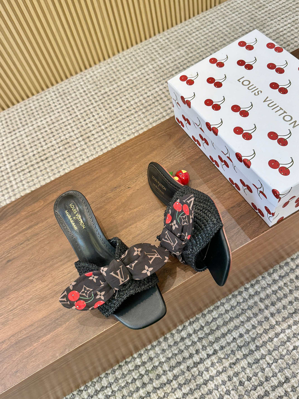 Handwoven Cherry Sandals
