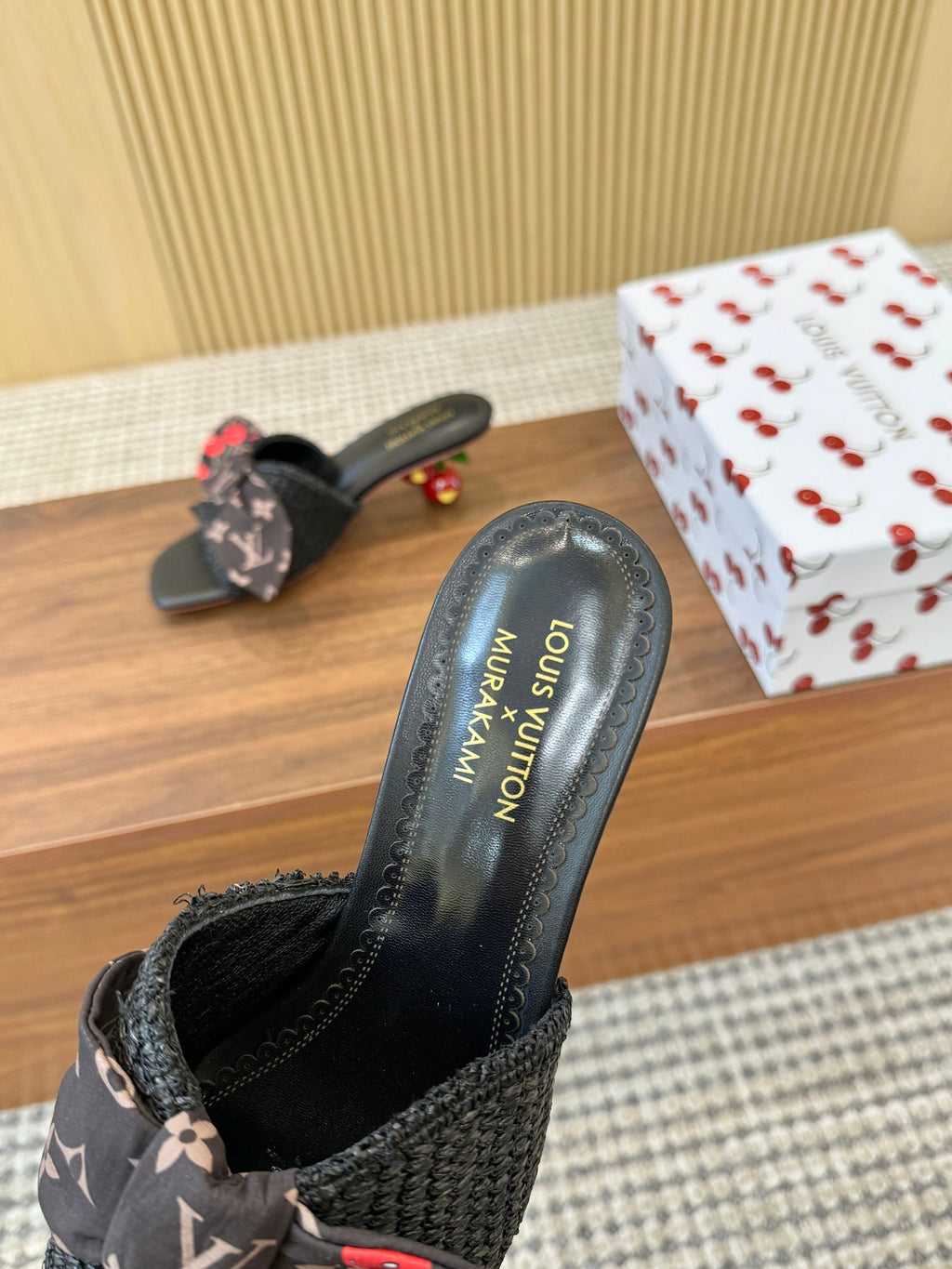Handwoven Cherry Sandals