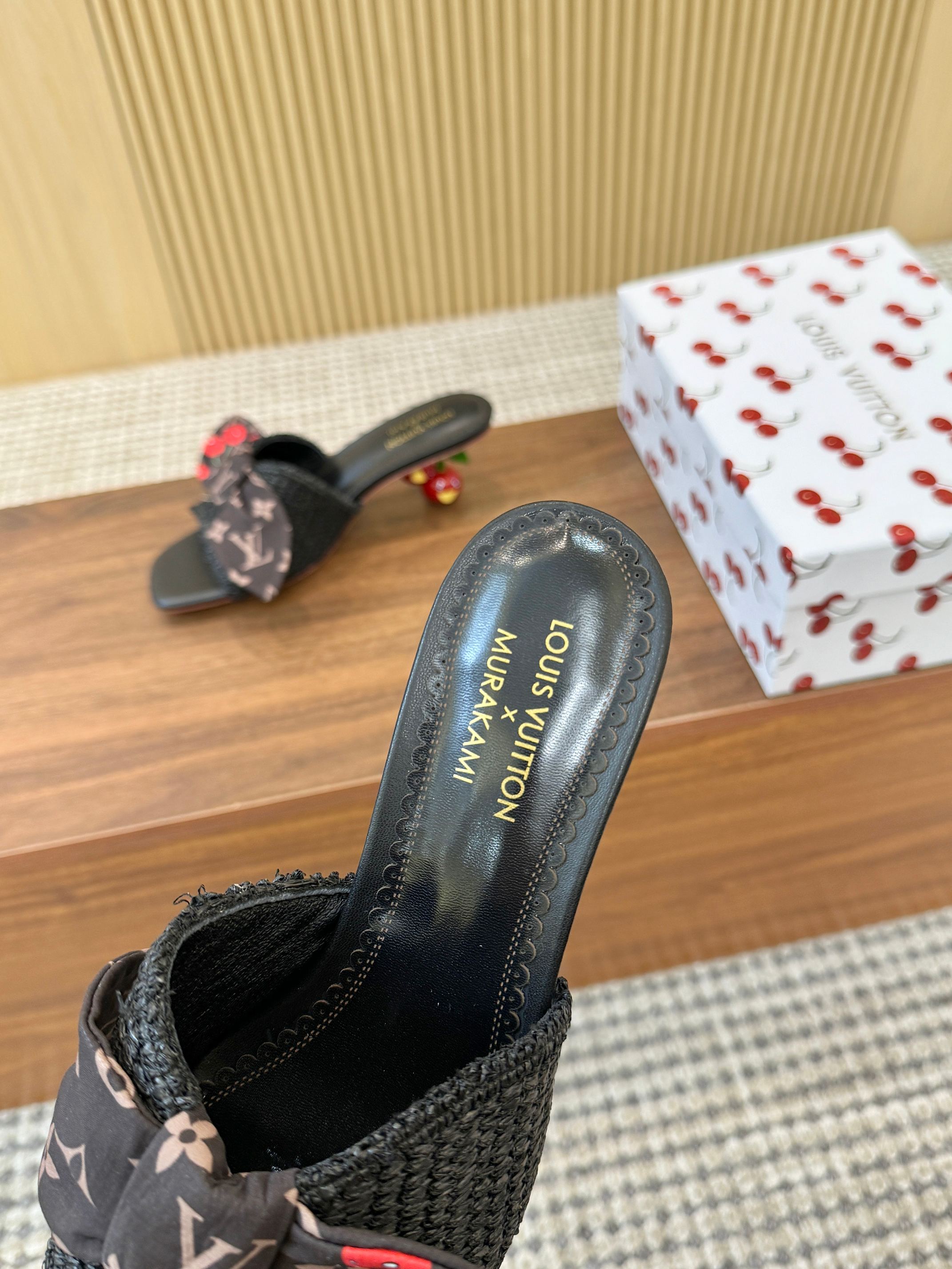 Handwoven Cherry Sandals