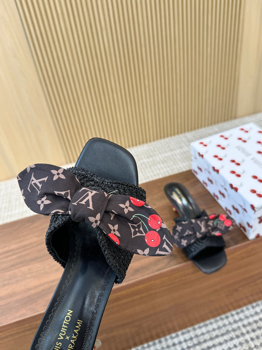 Handwoven Cherry Sandals