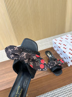 Handwoven Cherry Sandals