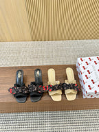 Handwoven Cherry Sandals