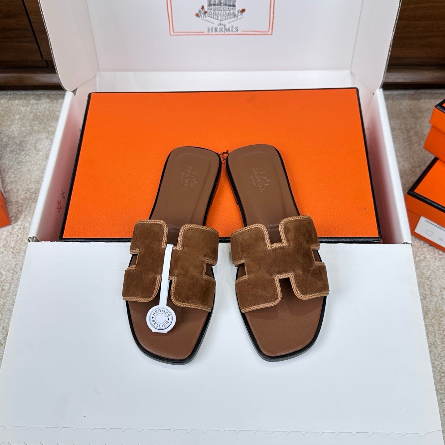 Oran Style Slide Sandals | Velvet Flat Summer Slippers